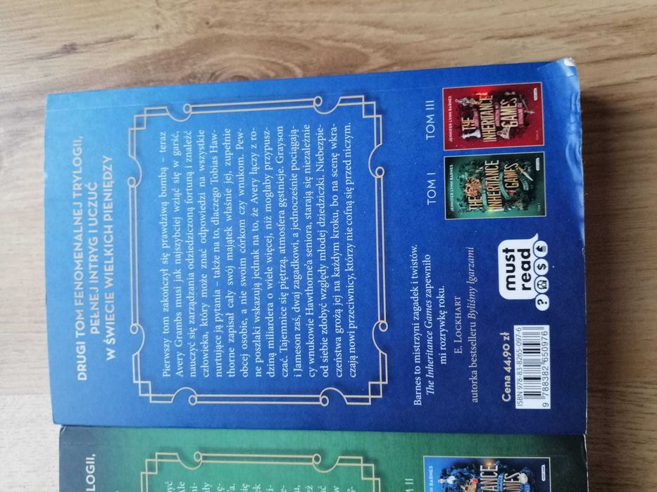 książka The inheritance games