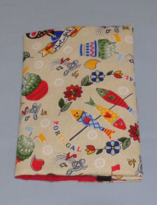 Capa para livros em tecido modelo 42 (NOVA)