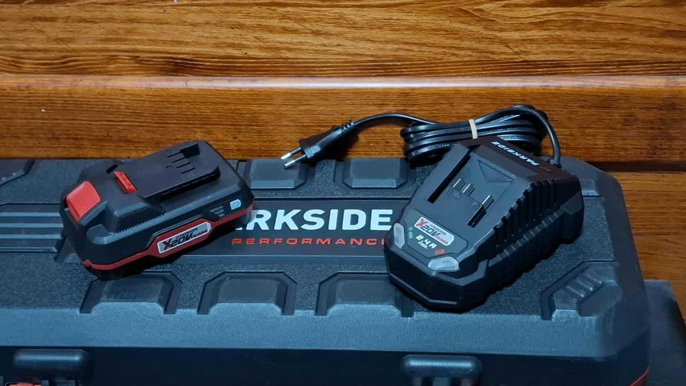 Bateria + ładowarka Parkside