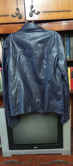 куртка tom tailor  кожа натуральная