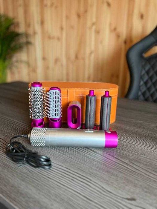 Стайлер 5в1HAIR BRUSH Styler для волося + коробка чохол  Dyson
