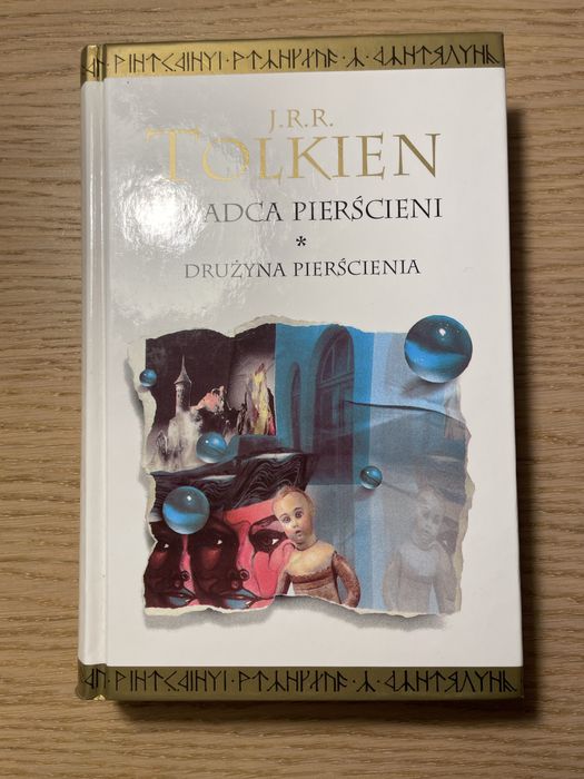 Władca Pierścieni J. R. R. Tolkien książka część 1 tom 1 Drużyna Pierścienia wydanie 2003