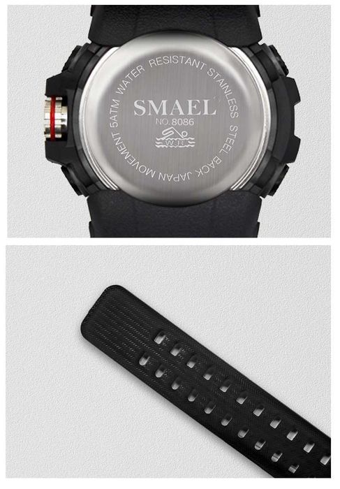 Zegarek sportowy SMEAL model 8086 czarny