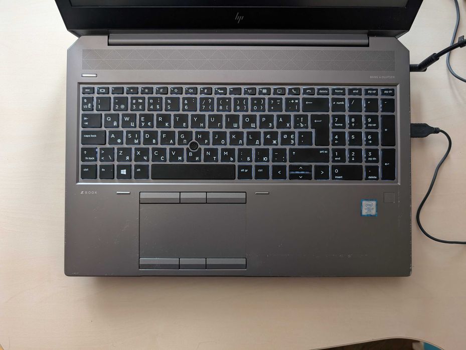 Ноутбук HP ZBook 15 G6 i7-9850H, 16Gb, 512Gb, nVidia 4GB, SIM