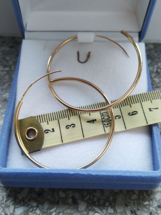 Kolczyki złote próby 585