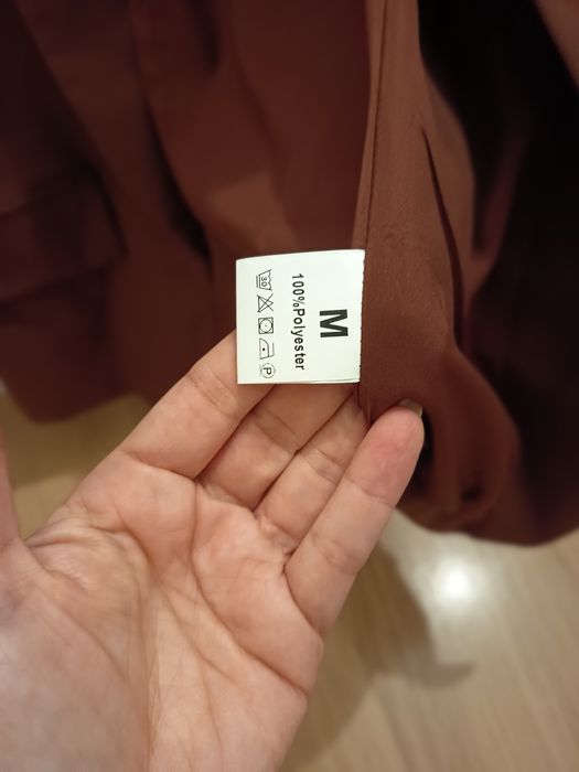 Blazer castanho chocolate M