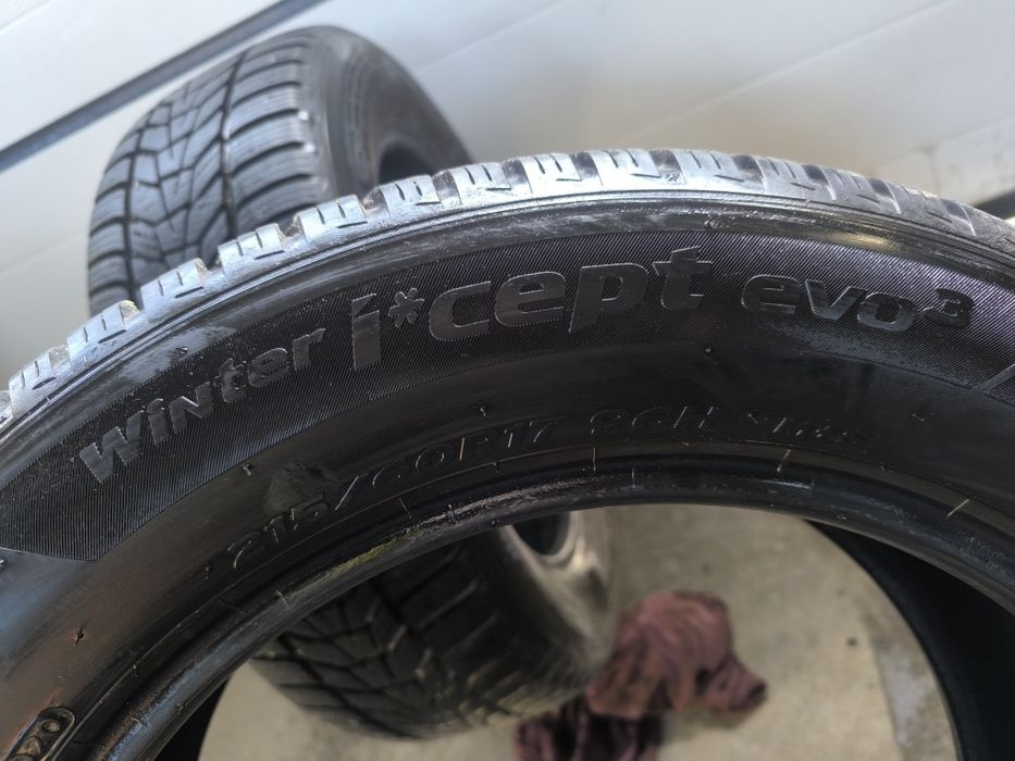 215/60r17 Hankook winter icept evo 3 zima 2 szt