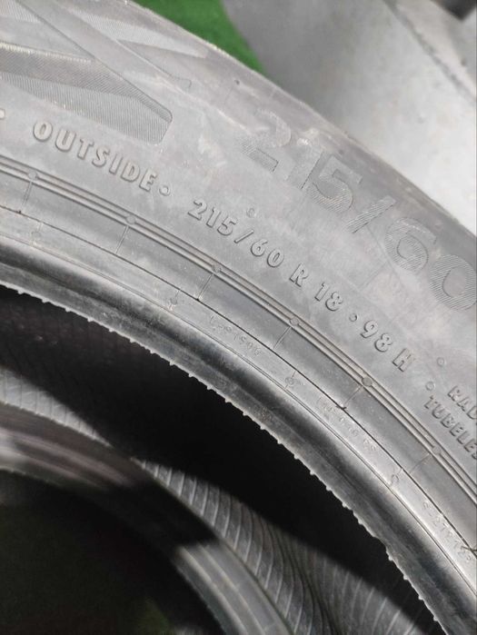 Шини Continental EcoContact6Q 215/60R18 Пара Нові Літні Склад Оригінал