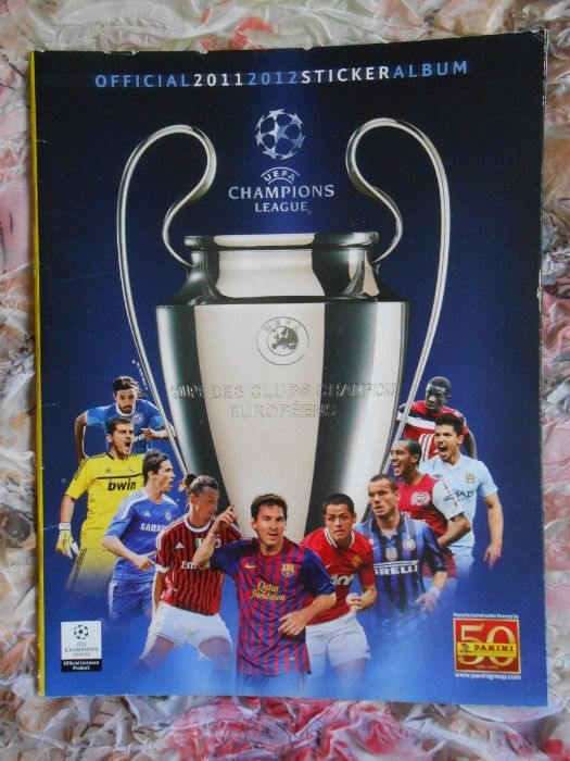 Альбом Champions League 2011-2012 + 6 наклеек