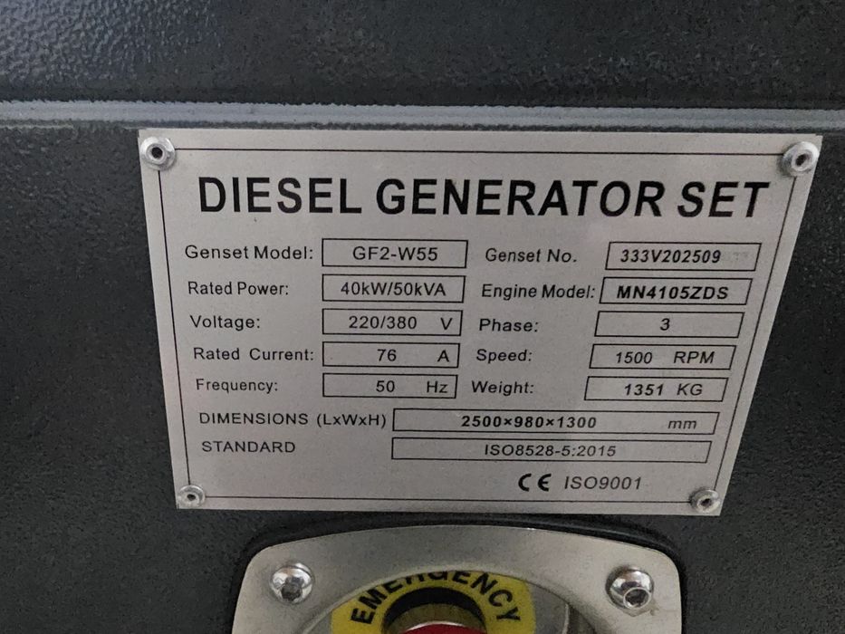 Gerador 50 Kva Novo