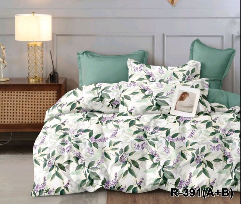 Двоспальна постільна білизна бязь голд люкс Пакистан, індив пошиття