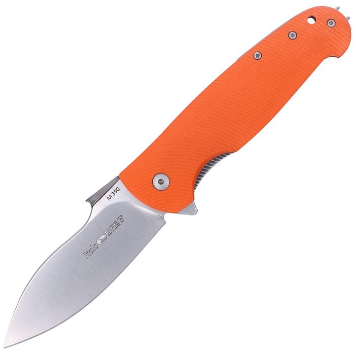 Nóż składany Viper Italo Orange G10, Satin M390 by Fabrizio (V5948GO)