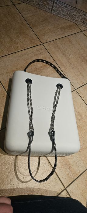 Torebka Obag Chic bianco body, organizer i uchwyty