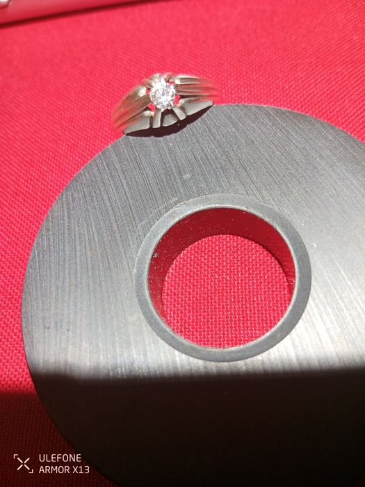 Anel prata 925 com pedra