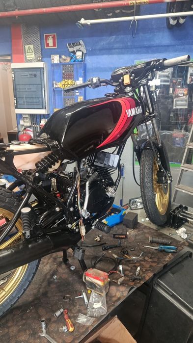 Motorizada Yamaha Rd50 e Sachs V5