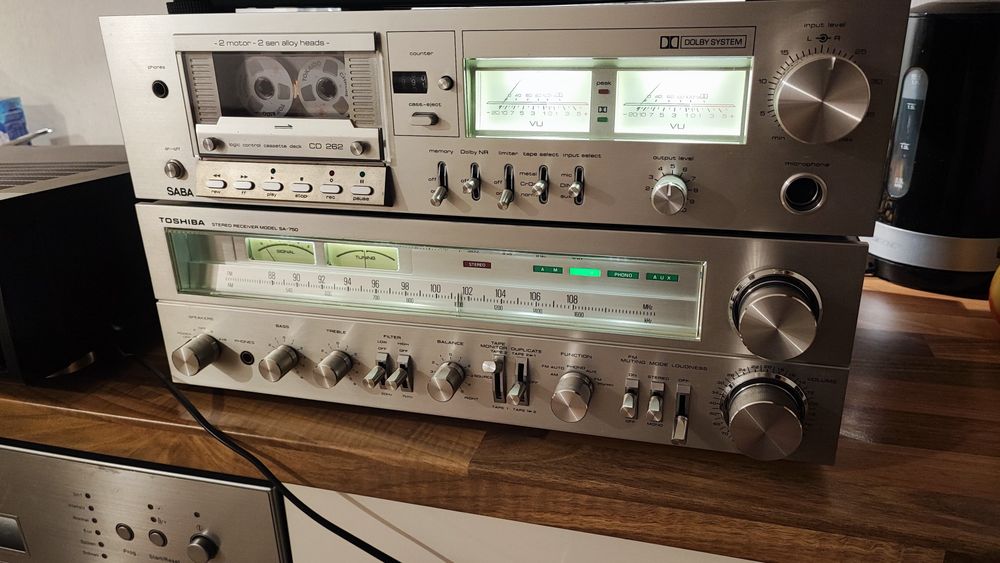 Amplituner Toshiba SA750 ,Saba Cd262