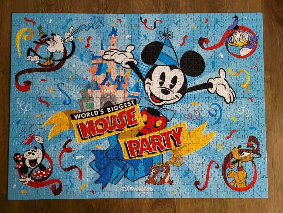 Puzzle Disneyland 1000, kompletne