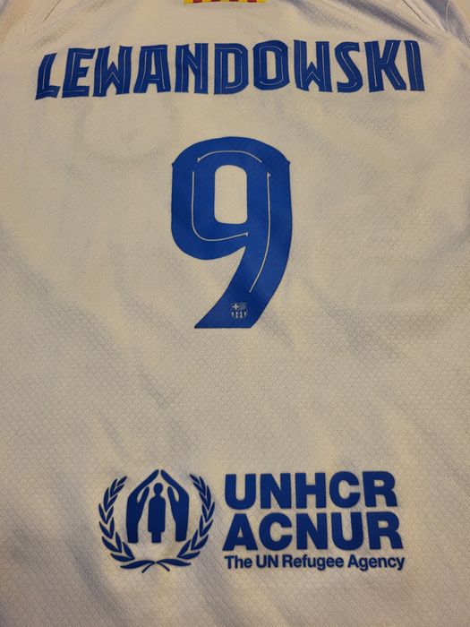Oryginalna koszulka piłkarska Nike fc barcelona Robert Lewandowski