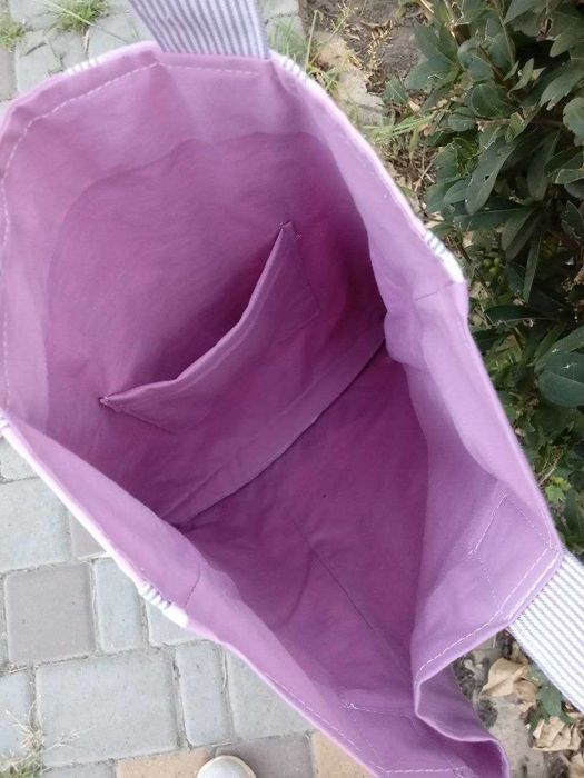 Продам Шоппер "Сирень"  (handmade)