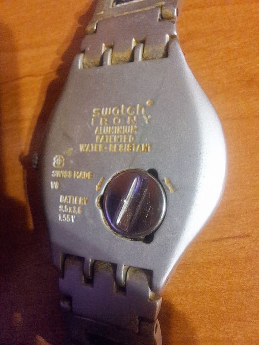 Часы Swatch Irony Blackguard YGS713G