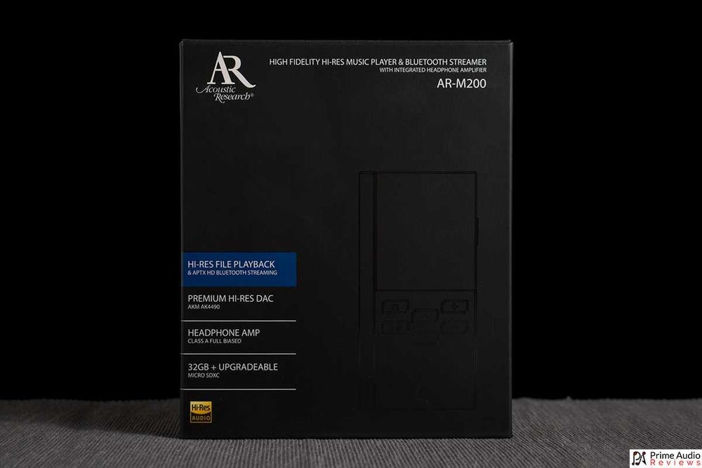 Плеер Acoustic Research® Hi-Res Клас A + BluetoothHD + Pentacon 4