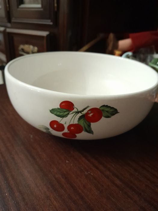 Saladeira vintage em cerâmica