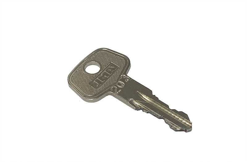 Ключі Thule Terra Hapro Modula усі номери для замків багажників боксів