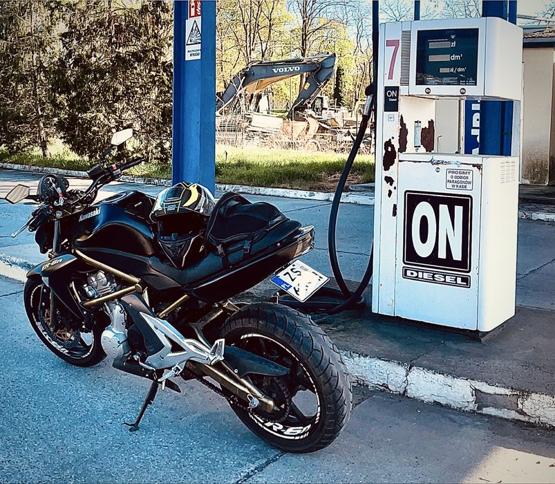 Kawasaki er-6n 650ccm zamiana