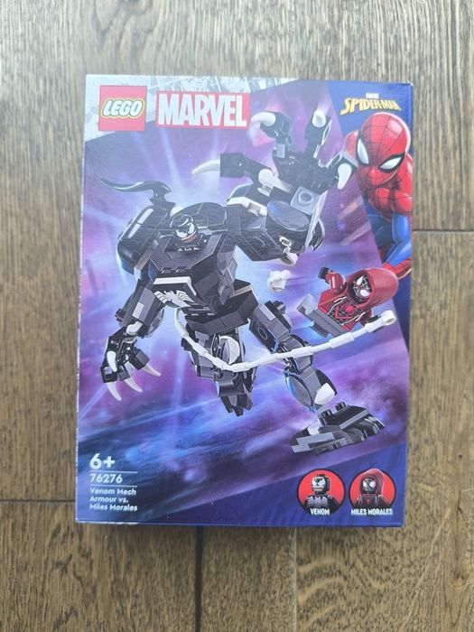NEGOCJUJ Klocki LEGO Marvel SH 76276 Mechaniczna zbroja Venoma vs. Mil