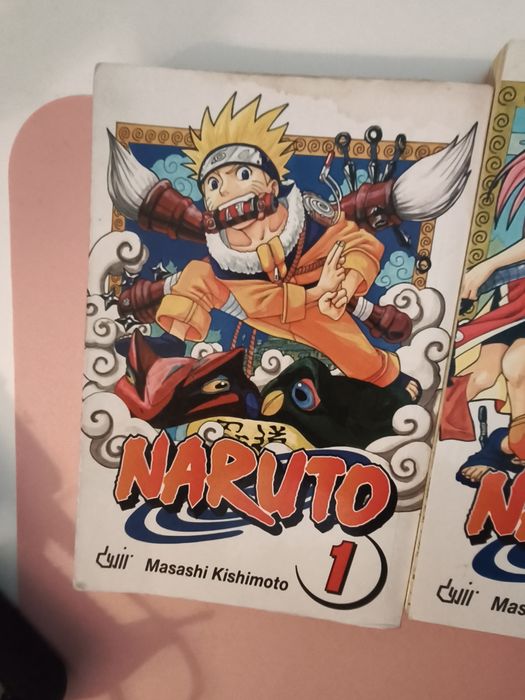 Vendo mangá Naruto do 1 ao 3
