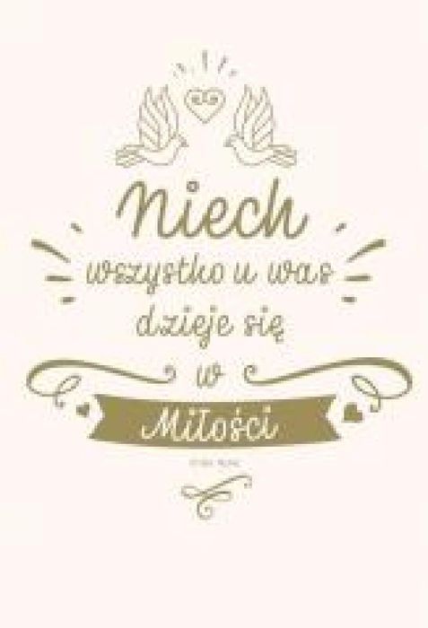 NT z infografikami B5 złota tł. Ślub Święty Wojciech praca