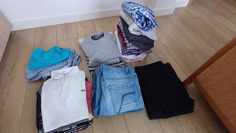 Paka ubrań męskich M/L