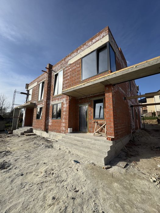 Сучасний котедж Duplex 140м² біля Львова - Панорамні вікна - 3 сотки