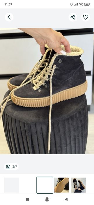 Зимняя обувь ботинки хайтопи  Paul Green Австрия