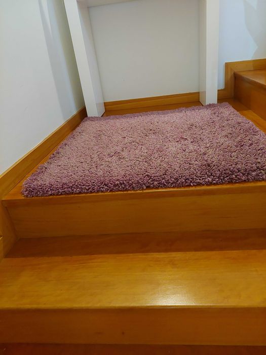 Tapetes - conjunto de 4 tapetes rosa do Ikea