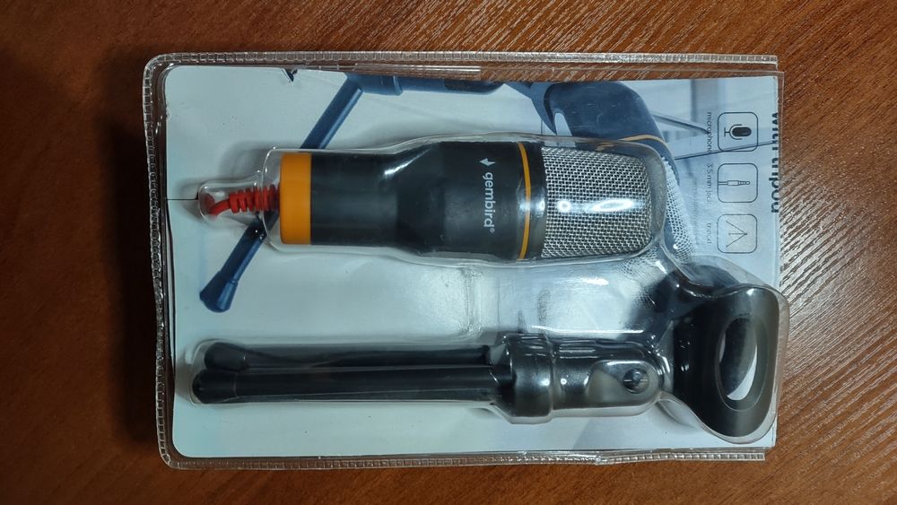 Мікрофон провідний GEMBIRD MIC-D-03 (Клон SF 666)