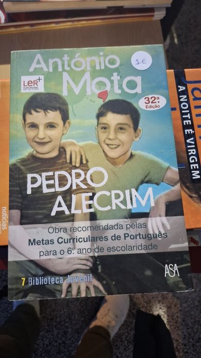 Livros de vários temas e autores - apenas 1 €