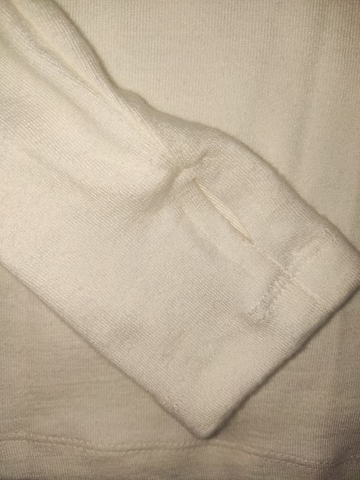 Лонгслив белый женский