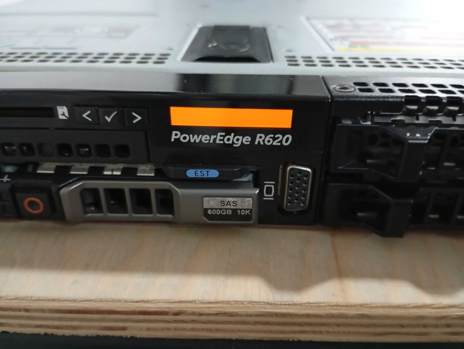 (COMO NOVO) Servidor DELL PowerEdge R620- Intel Xeon- 47GB RAM- 2x HDD