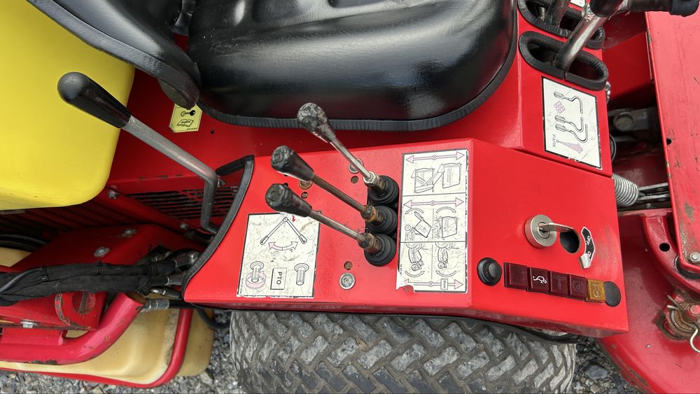 Kosiarka traktorek Gianni Ferrari Turbo grass z koszem gorny wysyp