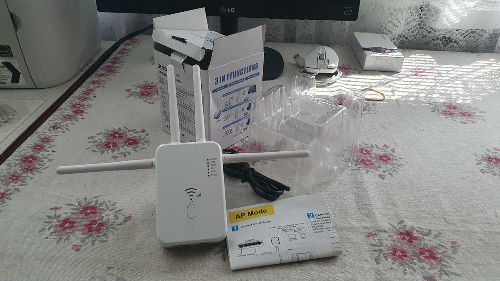 Wi-fi Repeater 1200 Mbps., ретранслятор, підсилювач wi-fi мережі