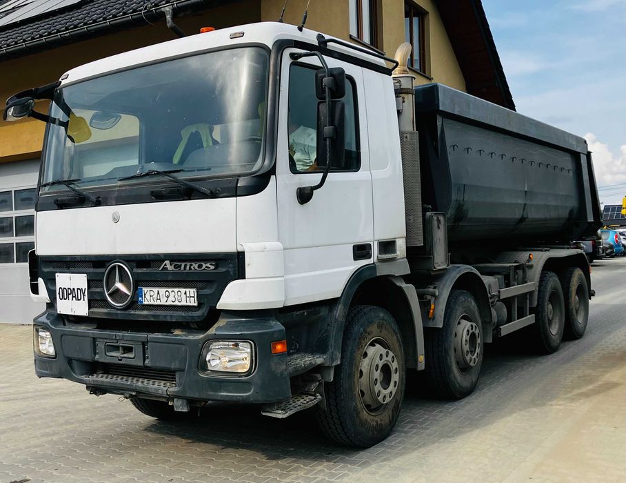 Mercedes Actros 4144K, 2007 rok, wywrotka 8x4 4-osiowa