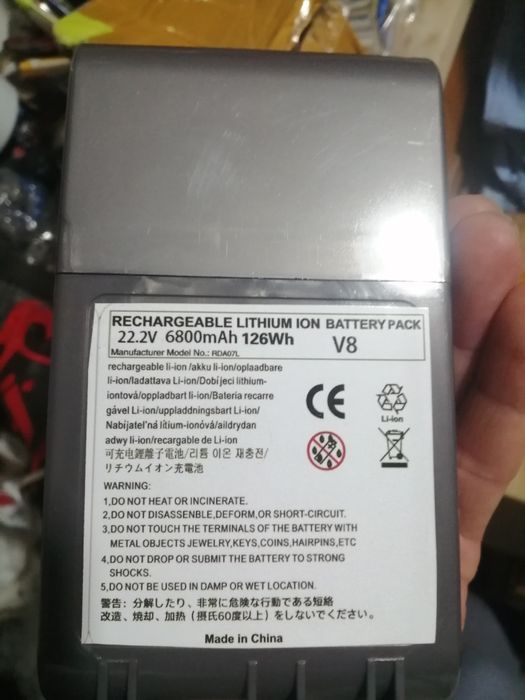 Bateria lítio Dyson V8(Nova)
