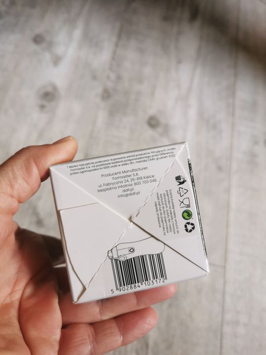 Butelka filtrujaca Dafi nowa 0.5l 2 filtry w zestawie