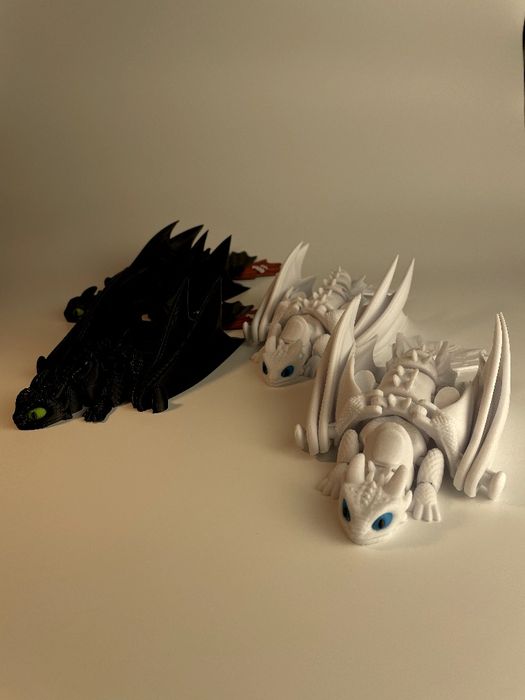 Іграшка Беззубик, рухлива, з мультфільму, дракон, розвиваюча іграшка