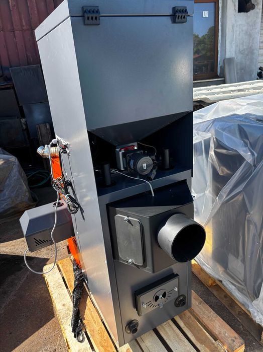 Kocioł na pellet i drewno piec peletowy z rusztem  10 kw lista ZUM