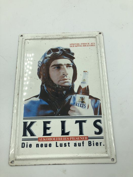 Reklama piwa metalowa