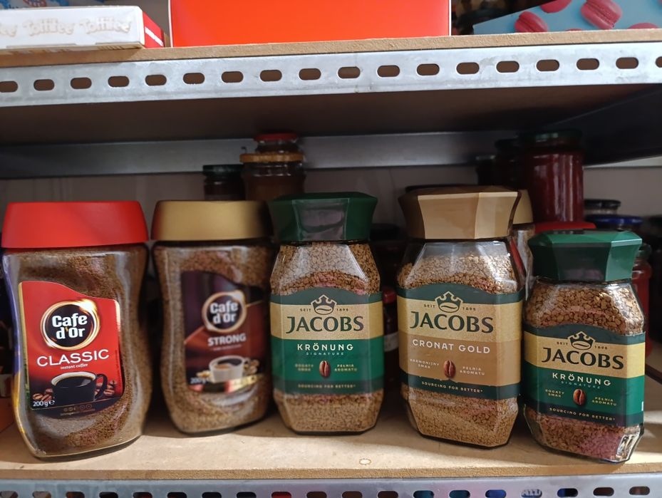 Kawa rozpuszczalna Jacobs i Cafe d'Or