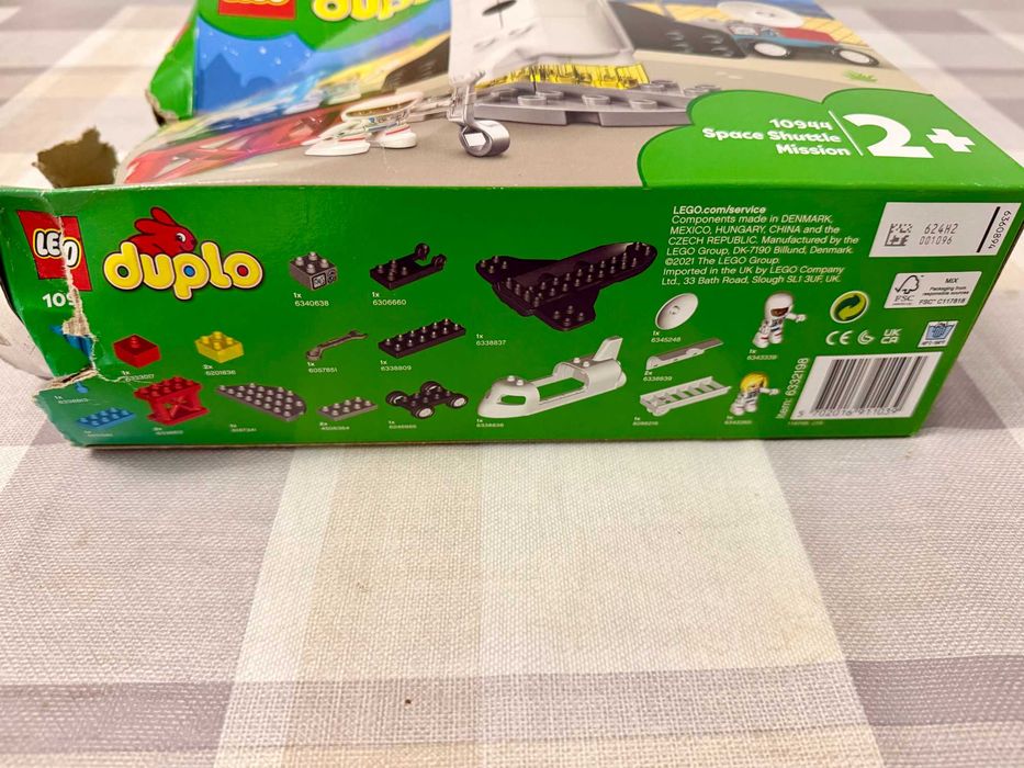 LEGO DUPLO 10944 Missão de Vaivém Espacial - Novo