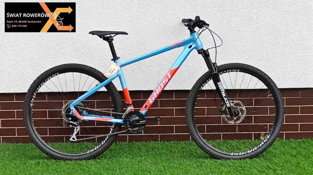 [Nowy] Rower górski GHOST Kato Essential Blue/Orange Koła 29 Shimano